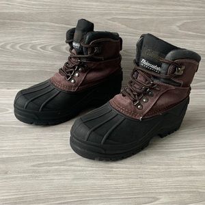 Coleman Thinsulate Womens Boots Purple Leather Upper Rubber Soles Shoes